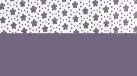 New Atmospheric Purple/Flower Dot Light Vapor Atmospheric Purple