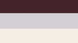 New Light Ivory/Faint Lavender/Black Plum