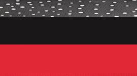 New Black/Irregular Dotty Antique White Graphite Grey/Oxford Red