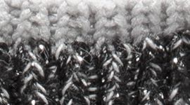 Nouveau Black Multi/Silver Drop