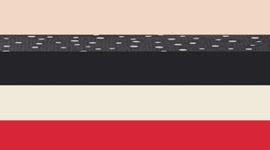 InvisiWear Mid-Rise Thong Underwear 5 Pack *Holiday