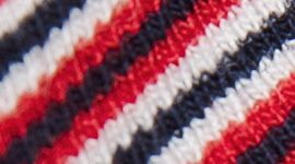 New Surround Stripe Oxford Red White