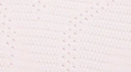 Perforated Paisley Pink Pearl