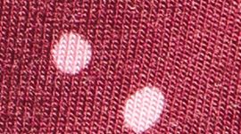 New Heart Scatter Dot Mini Candy Cloud Burgundy Bay