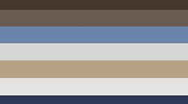 Nouveau Walnut Crunch/Nomad/Wacky Khaki/Clubhouse Blue/Prep Blue/Polo Pastel/White