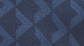 Square Diamond Screen Navy Multi