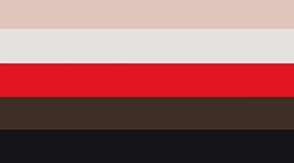 New Light Ivory/Misty Shell/Oxford Red/Mahogany Muse/Black