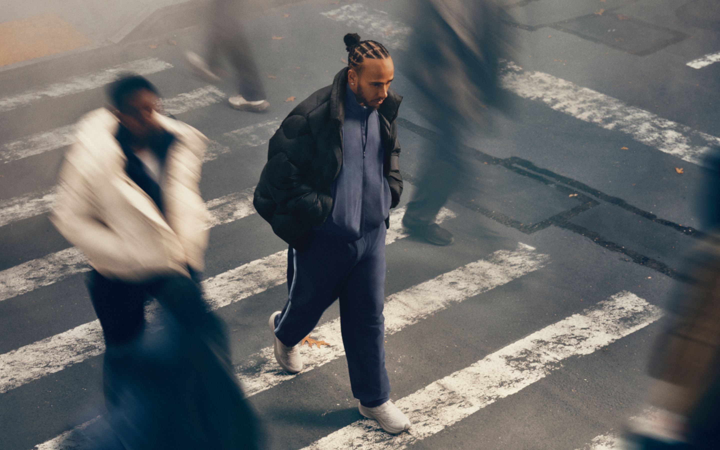 A person wearing lululemon fall 2026 outerwear.