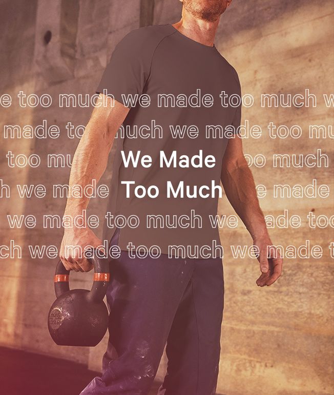 lululemon we made too much men