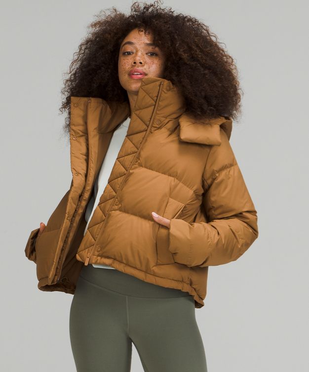 lululemon puffer jacket long