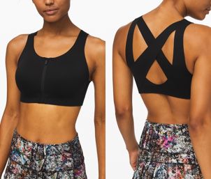 zip sports bra uk