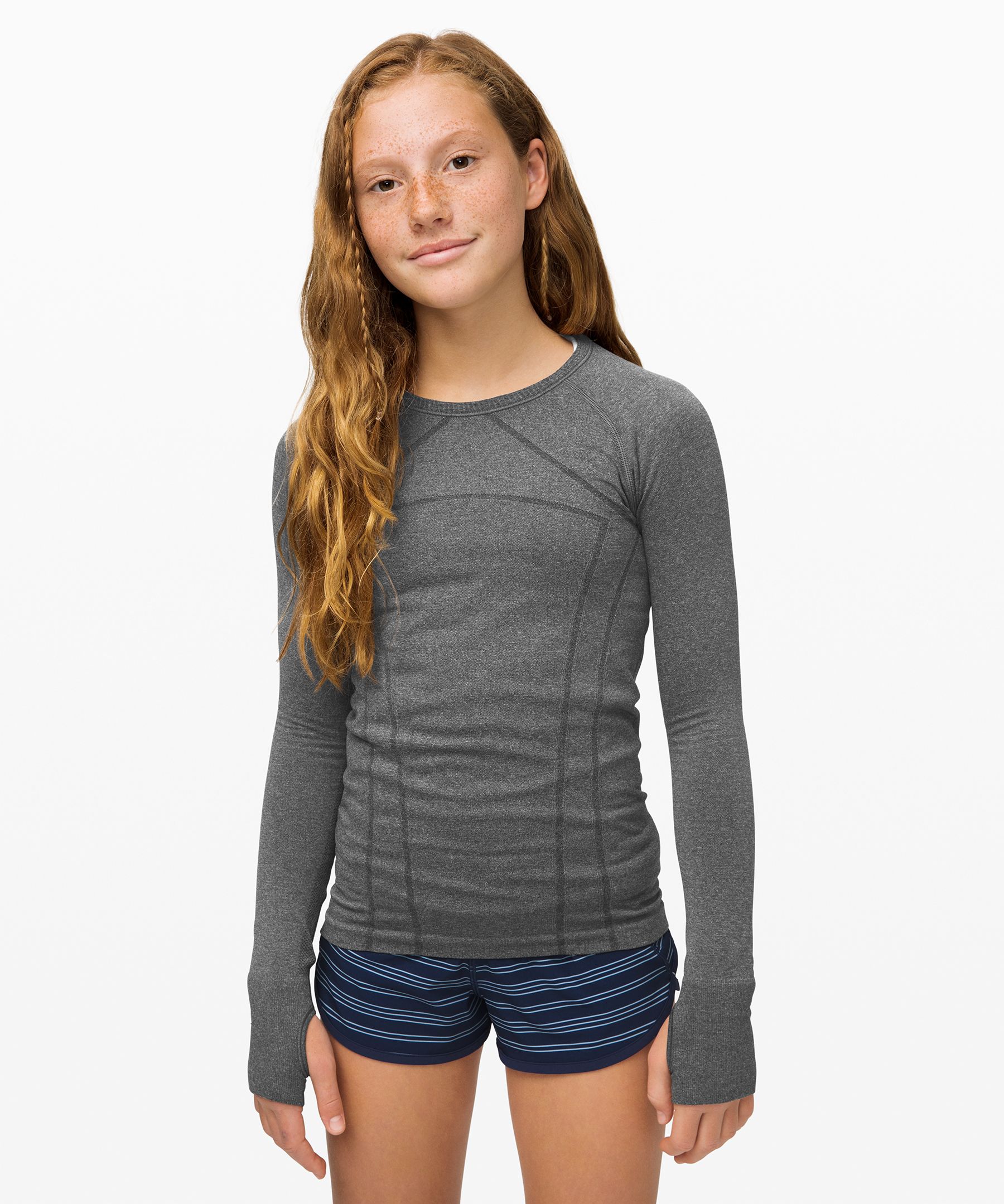 Fly Tech Long Sleeve Tee Girls Long Sleeves Lululemon Athletica   IG3681S 0023 1