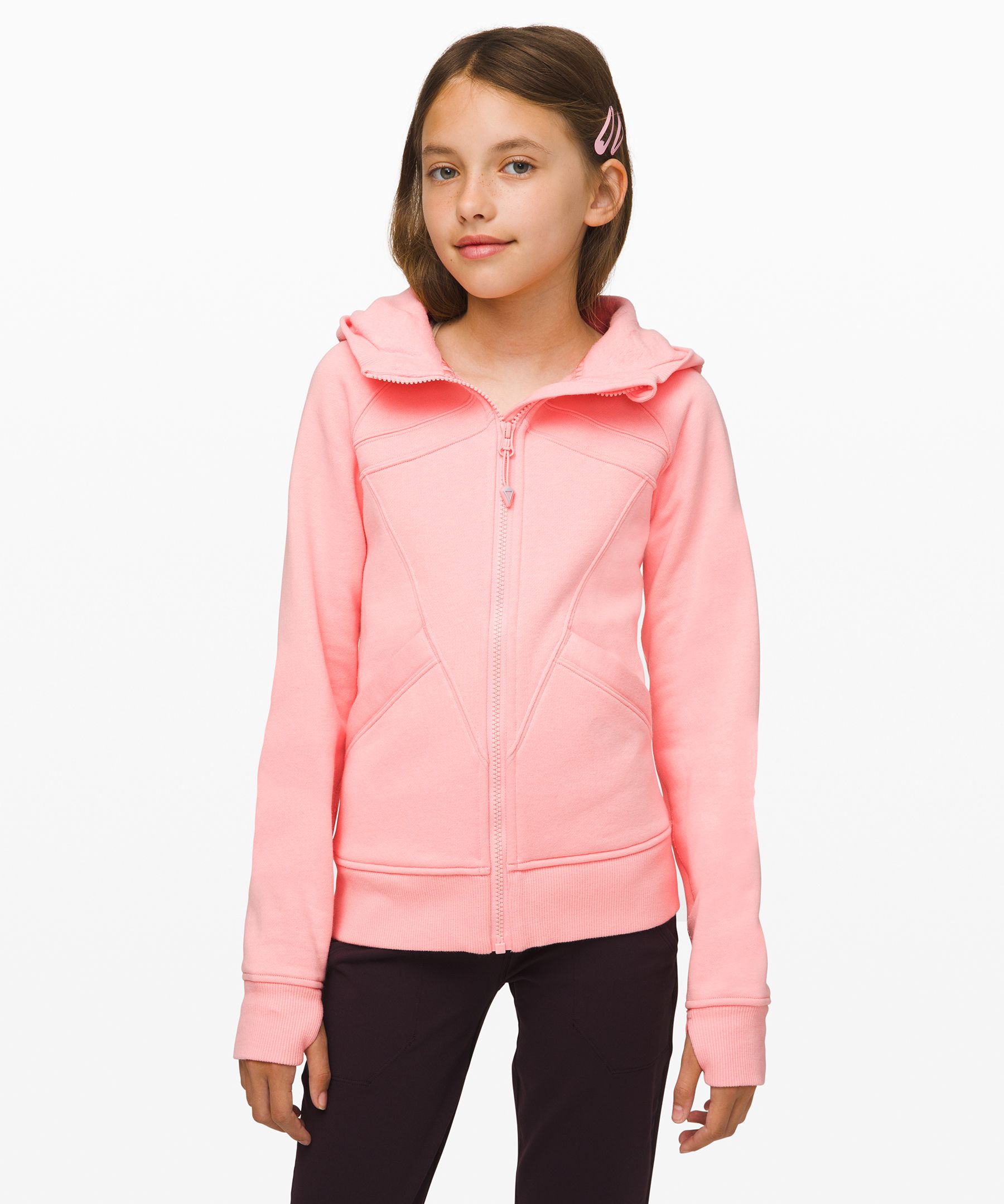 Lululemon The Ivivva Hoodie - Girls In Bleached Coral Light
