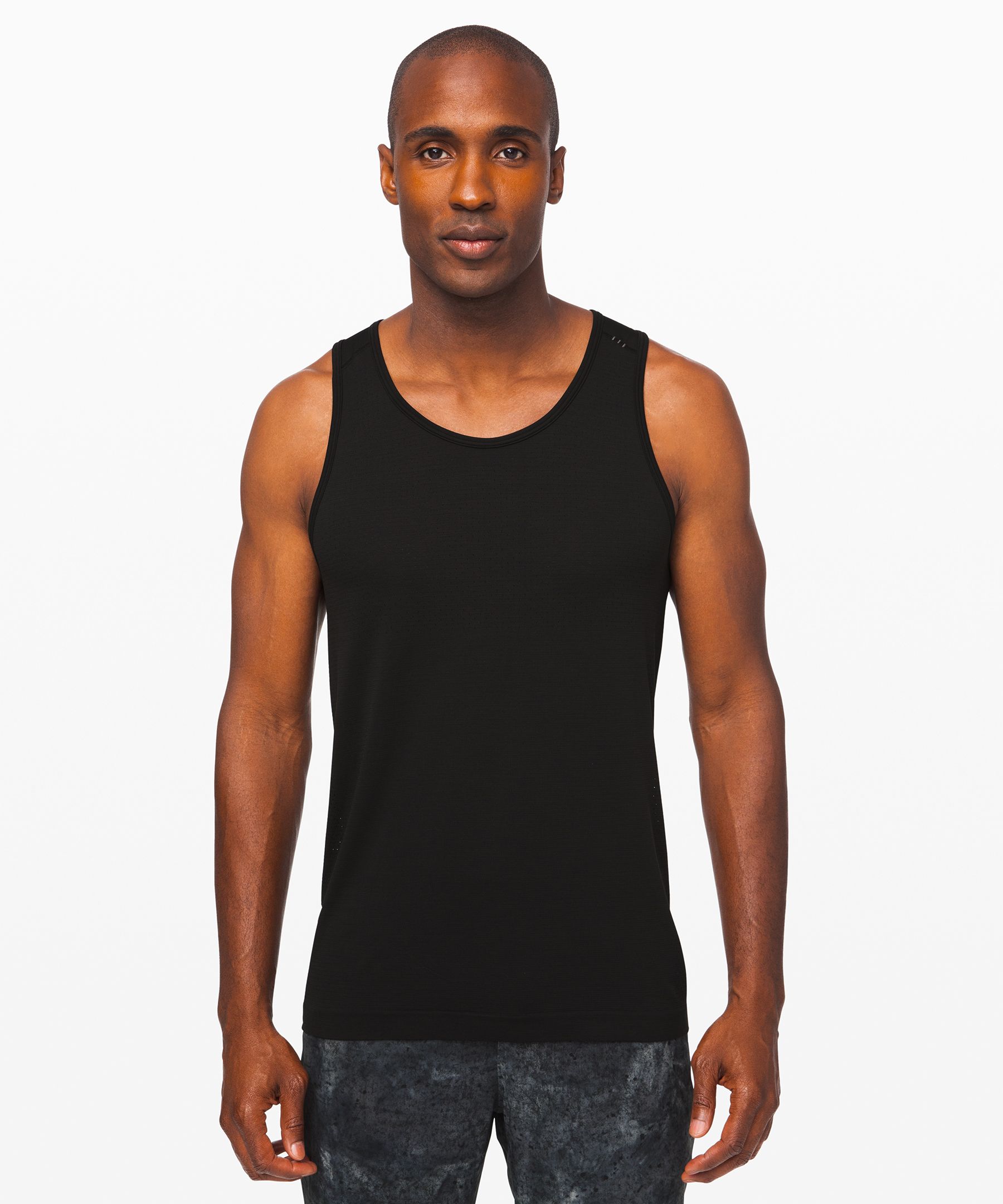 Lululemon Metal Vent Breathe Tank In Black