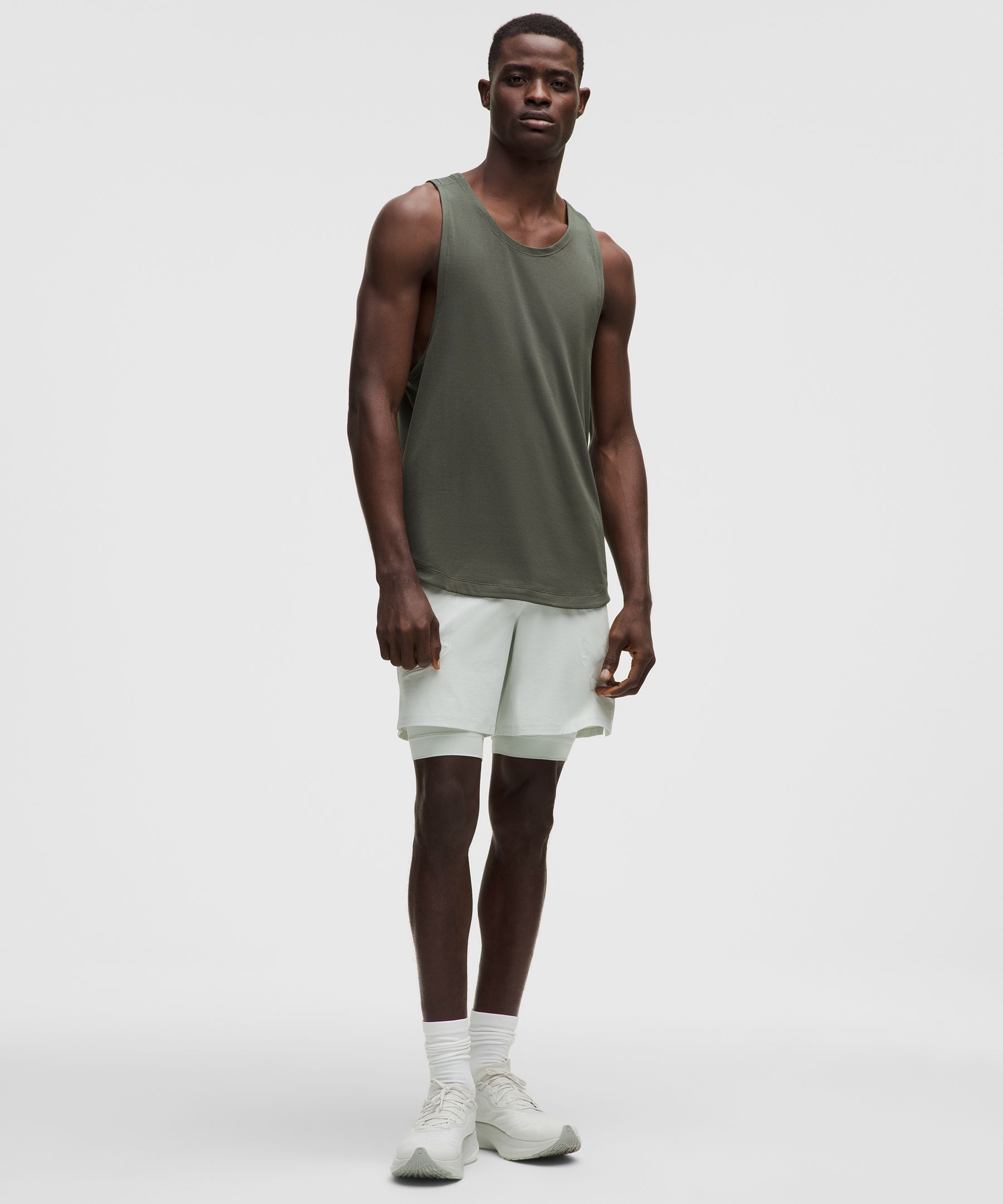 Lululemon License To Train Tank Top In Gray