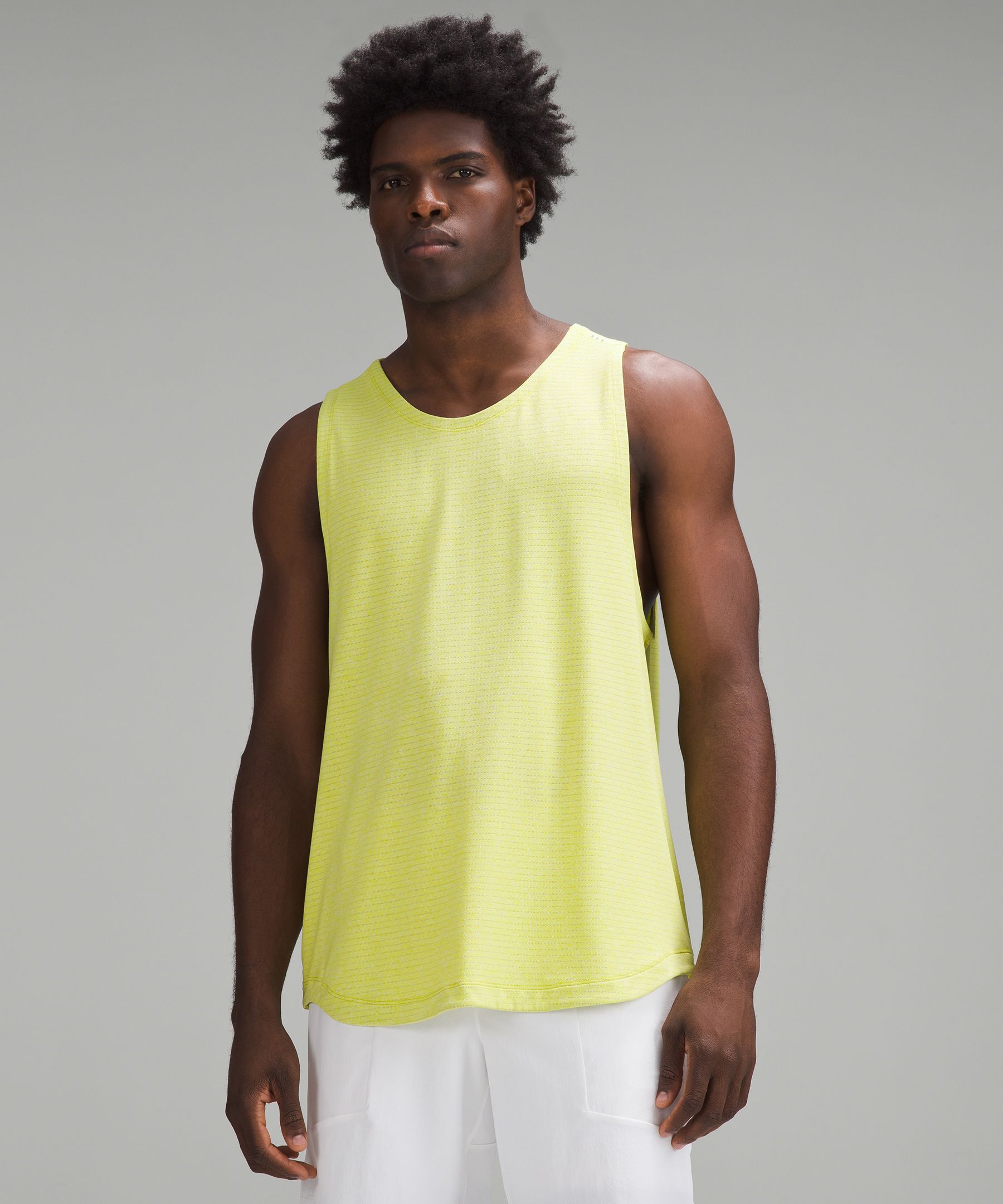 LULULEMON License to Train Recycled-Mesh Tank Top for Men