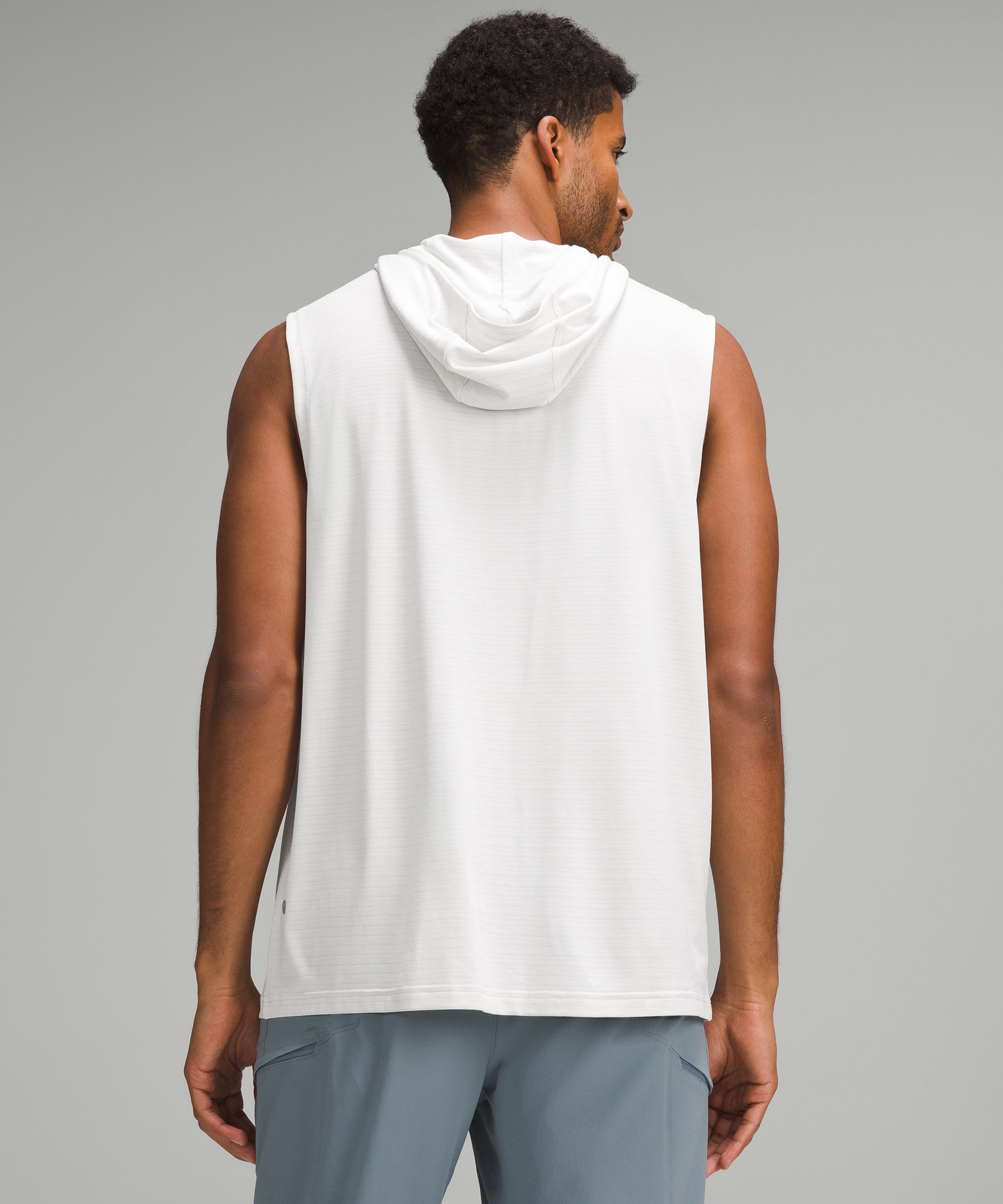 Shop Lululemon License To Train Relaxed-fit Sleeveless Hoodie