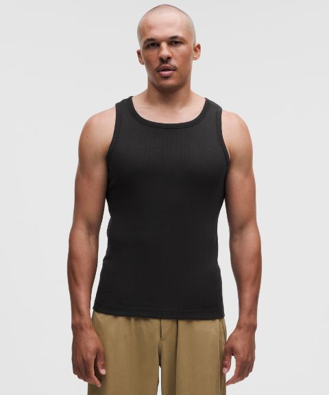 Мужская майка Lululemon Ribbed из модала
