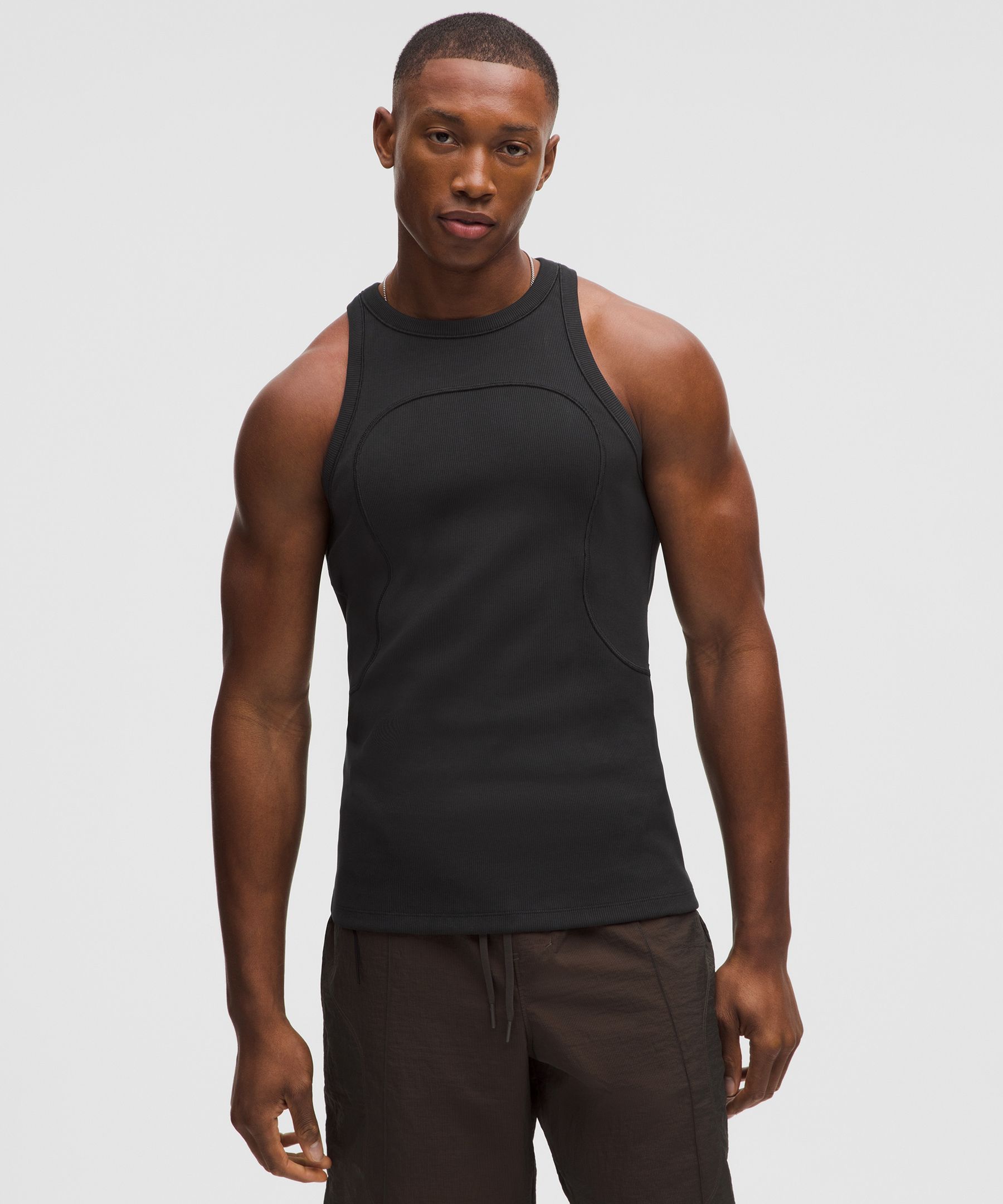 Ribbed Cotton Tight-Fit Tank Top *SLNSH Collection