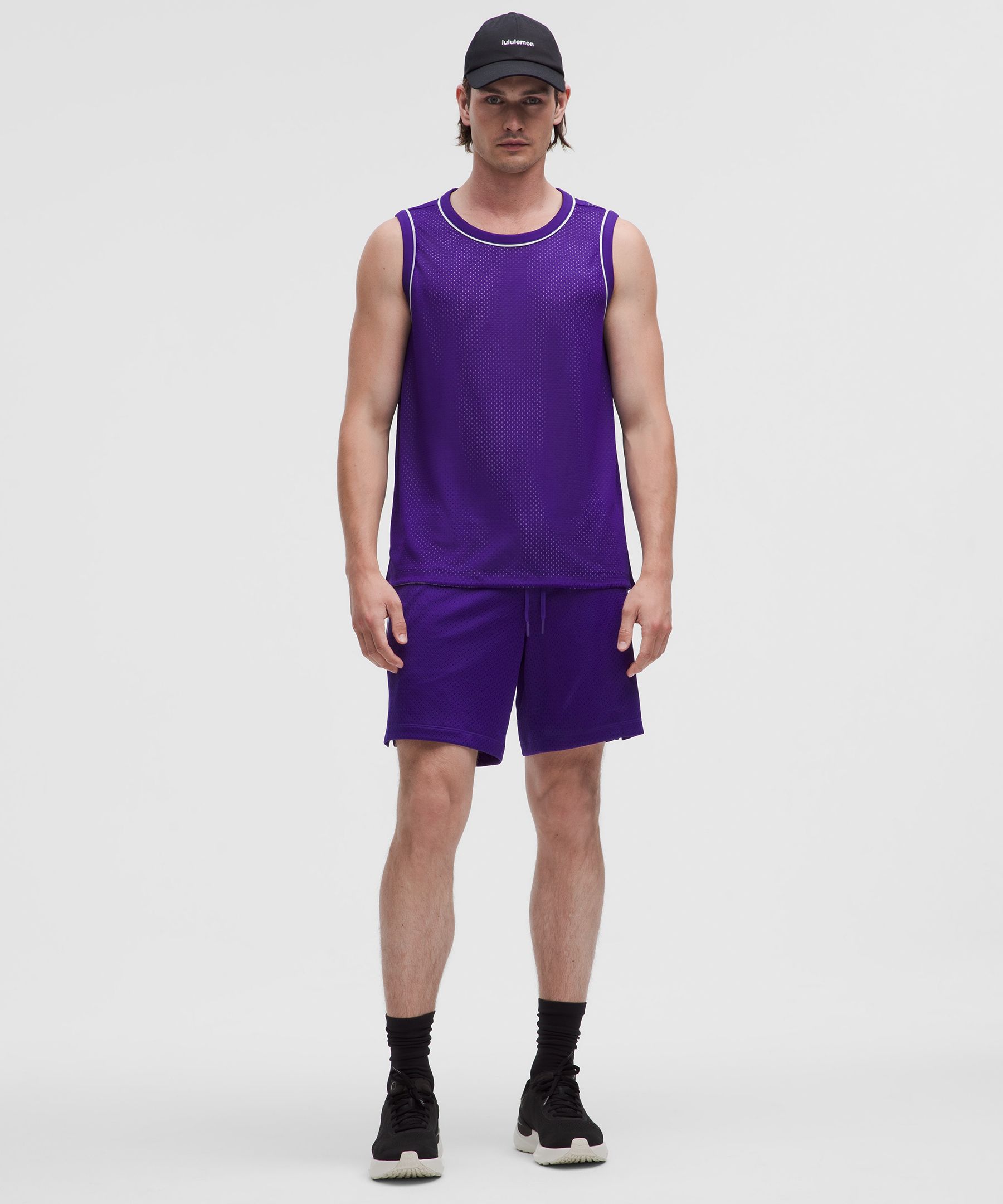 Tanktop aus doppellagigem Mesh