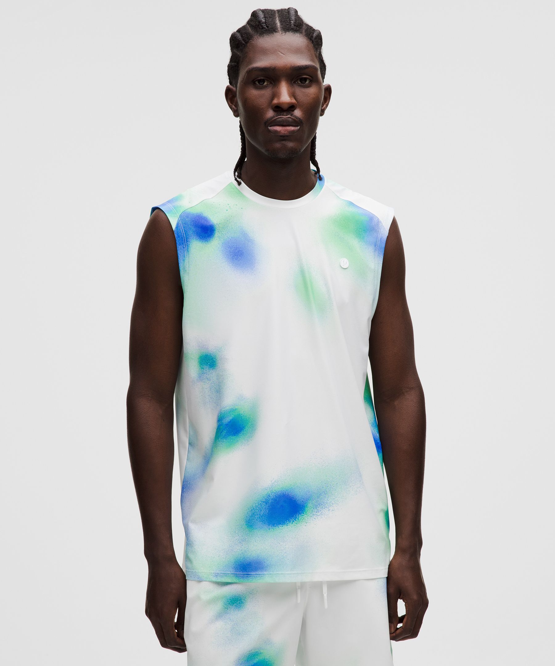 Ventilated Sleeveless Tennis Shirt