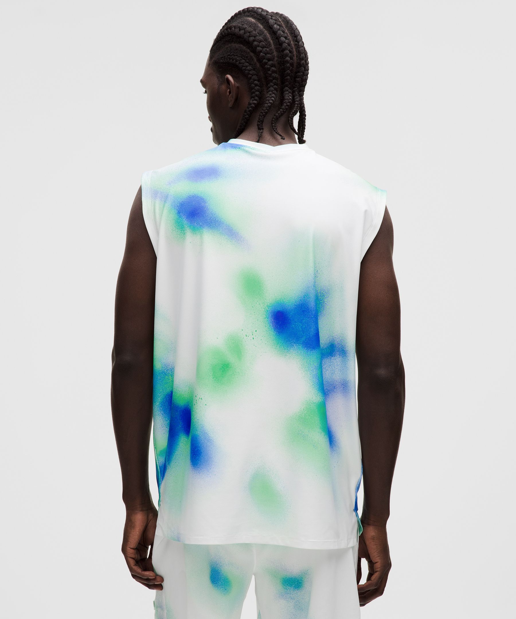 Ventilated Sleeveless Tennis Shirt
