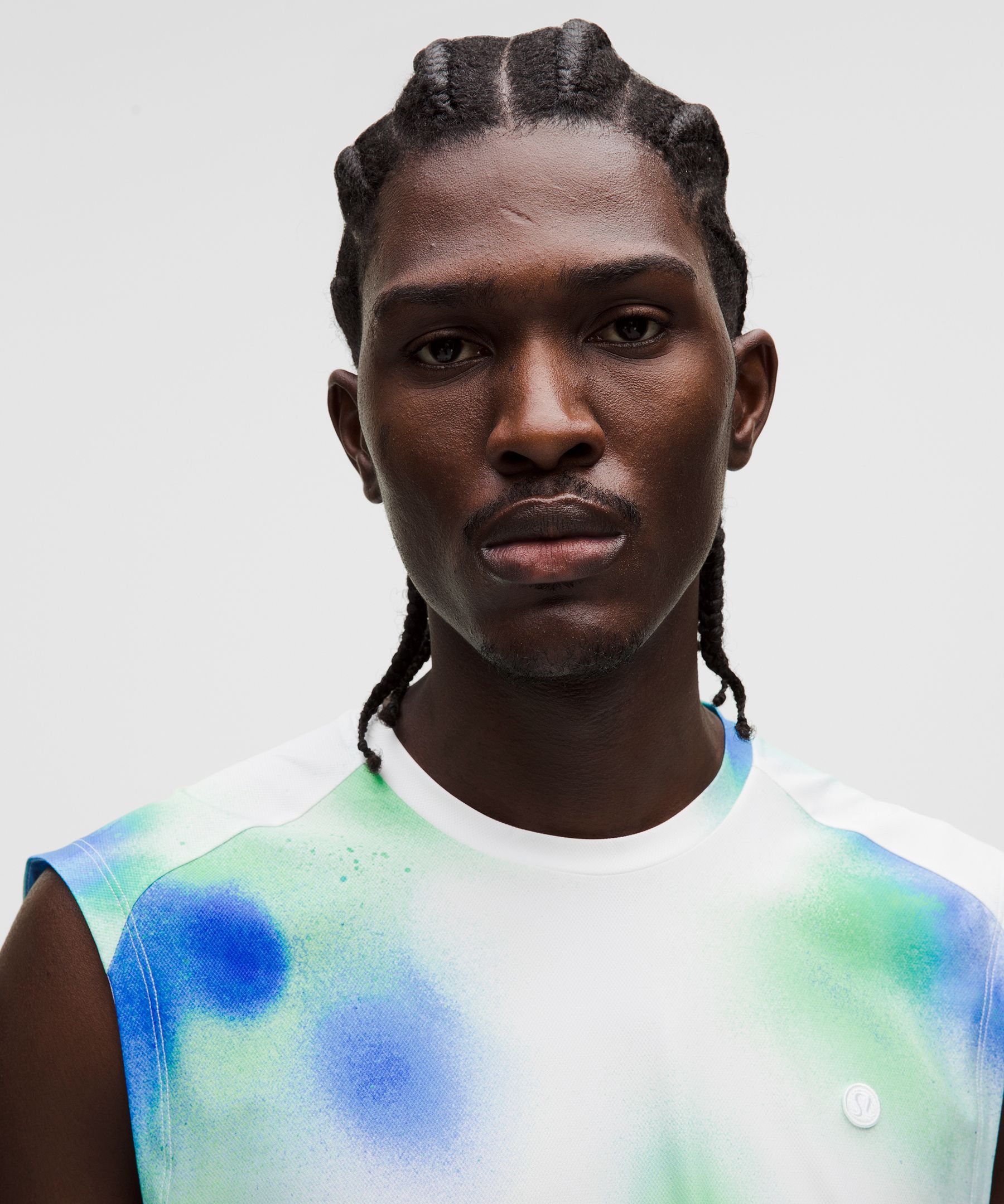 Ventilated Sleeveless Tennis Shirt