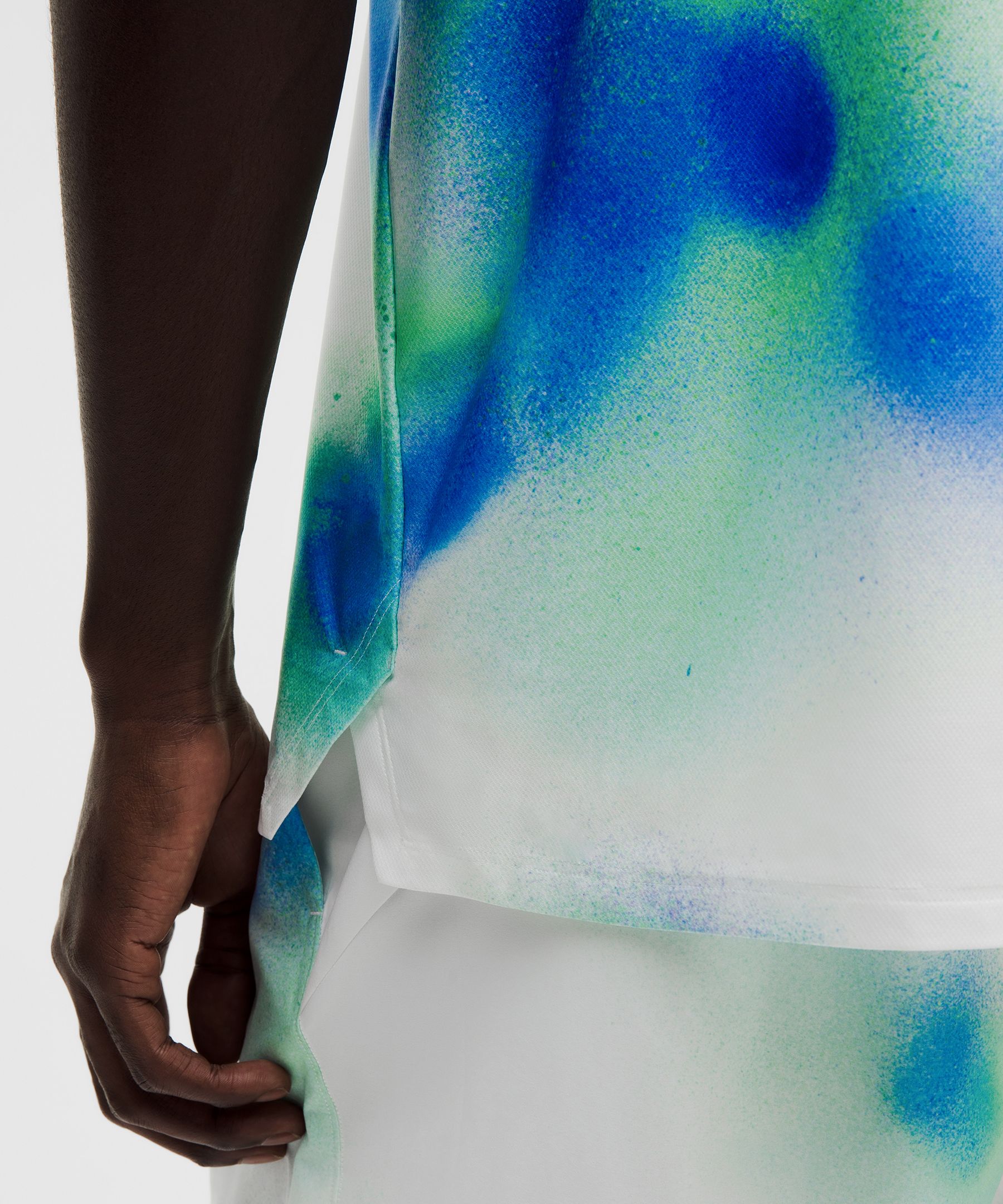 Ventilated Sleeveless Tennis Shirt