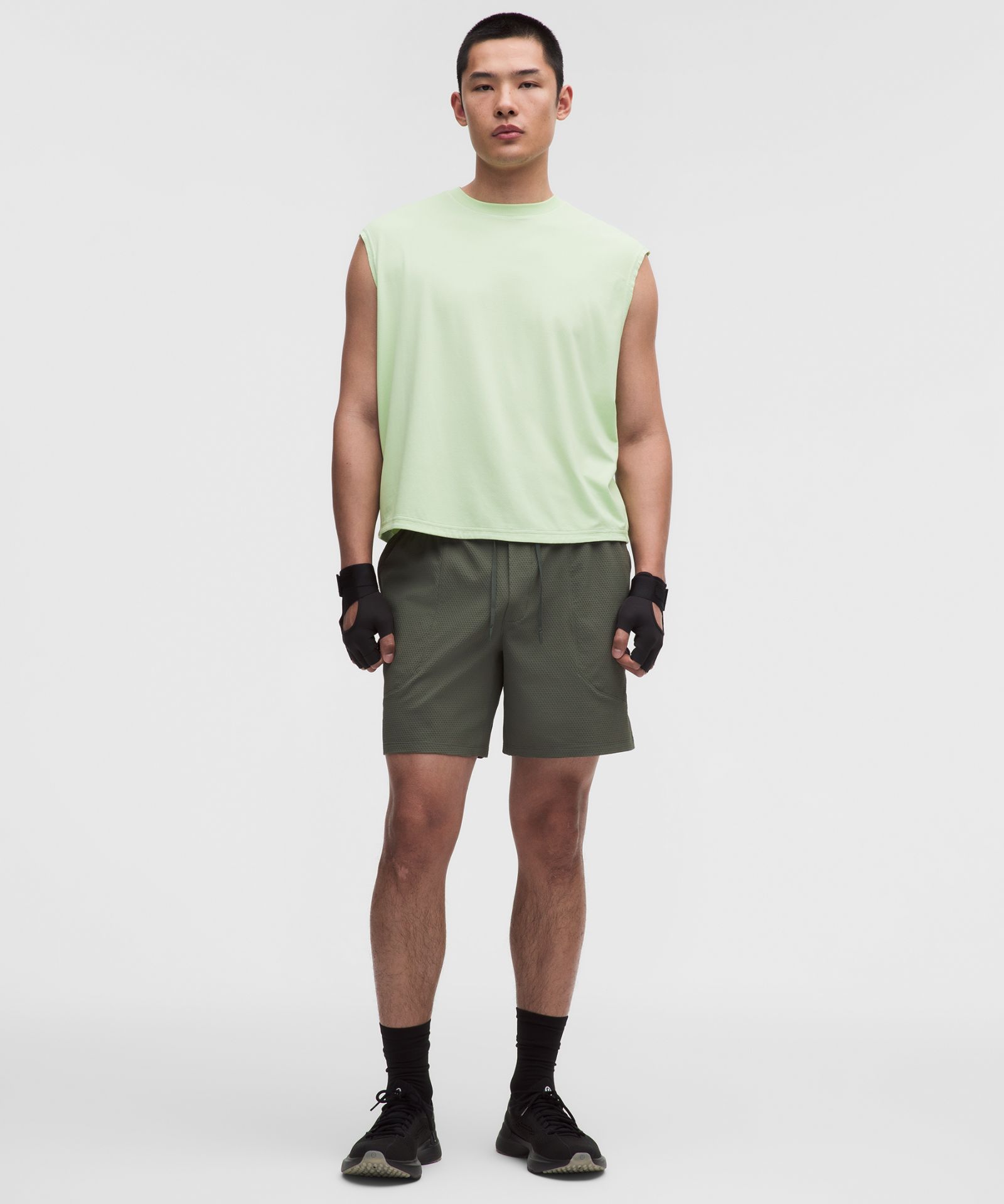 Lululemon EasySet Training Sleeveless Shorter *Wash — фото 3