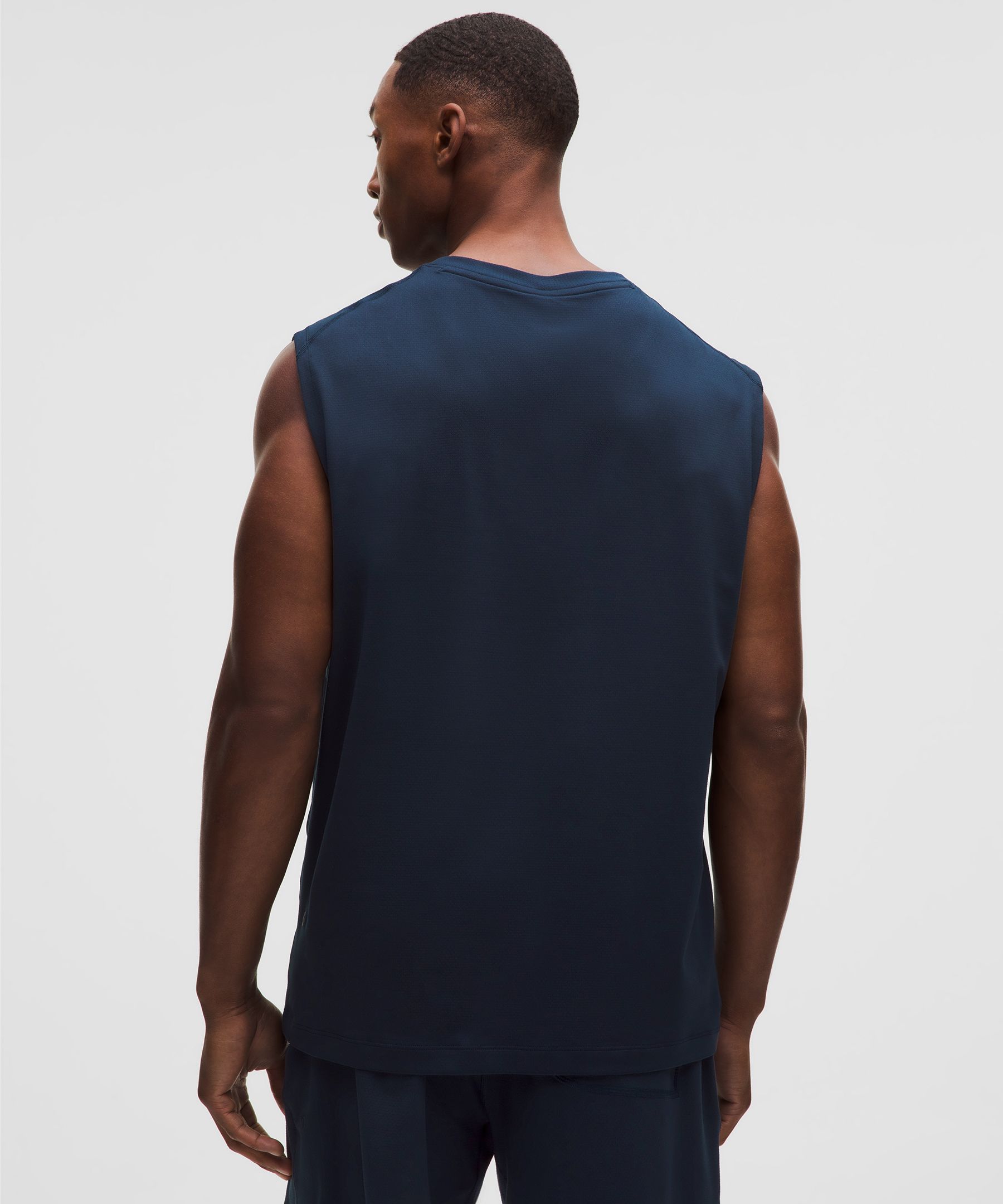 Mesh Soft Jersey Sleeveless Tank Top