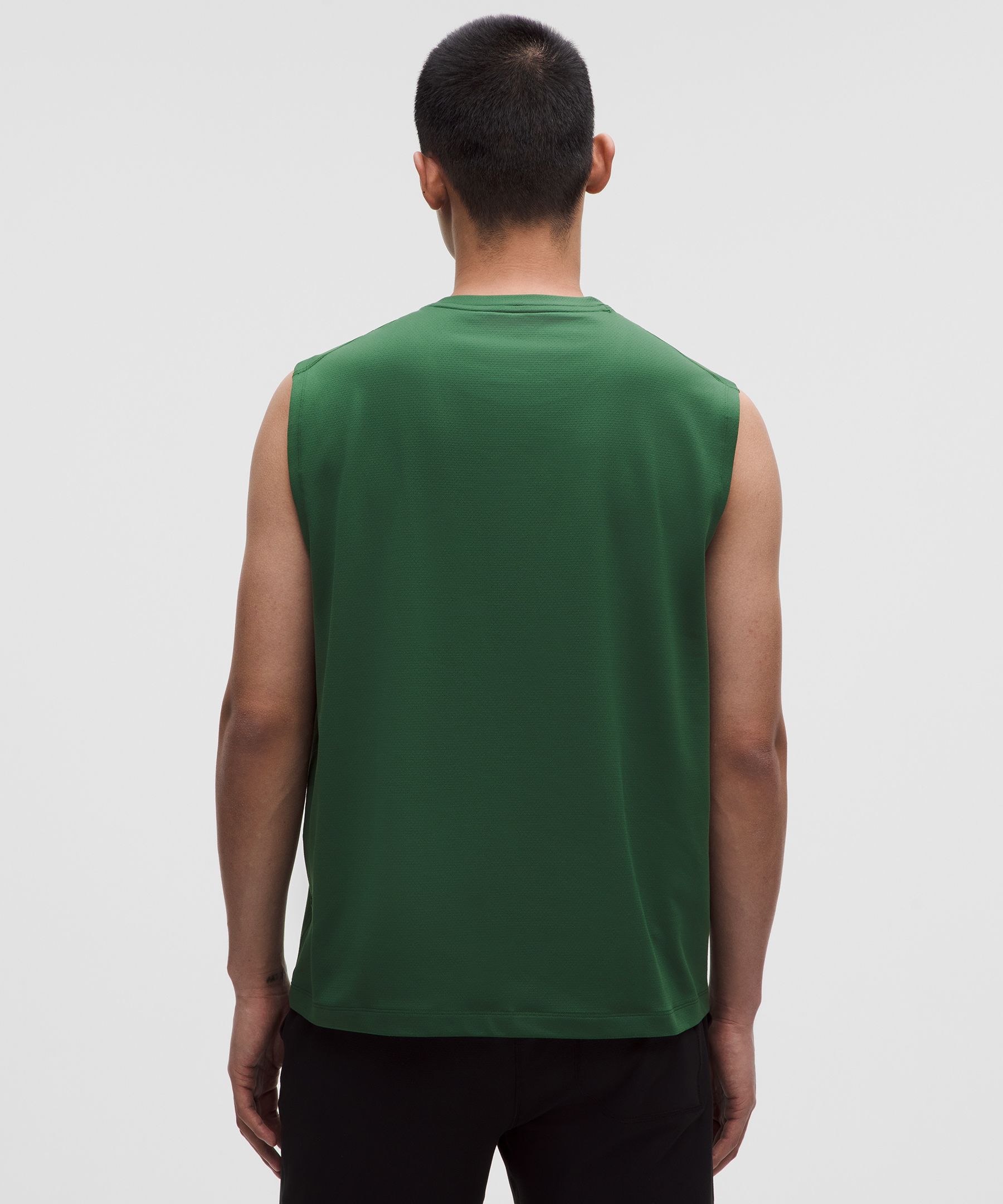 Mesh Soft Jersey Sleeveless Tank Top