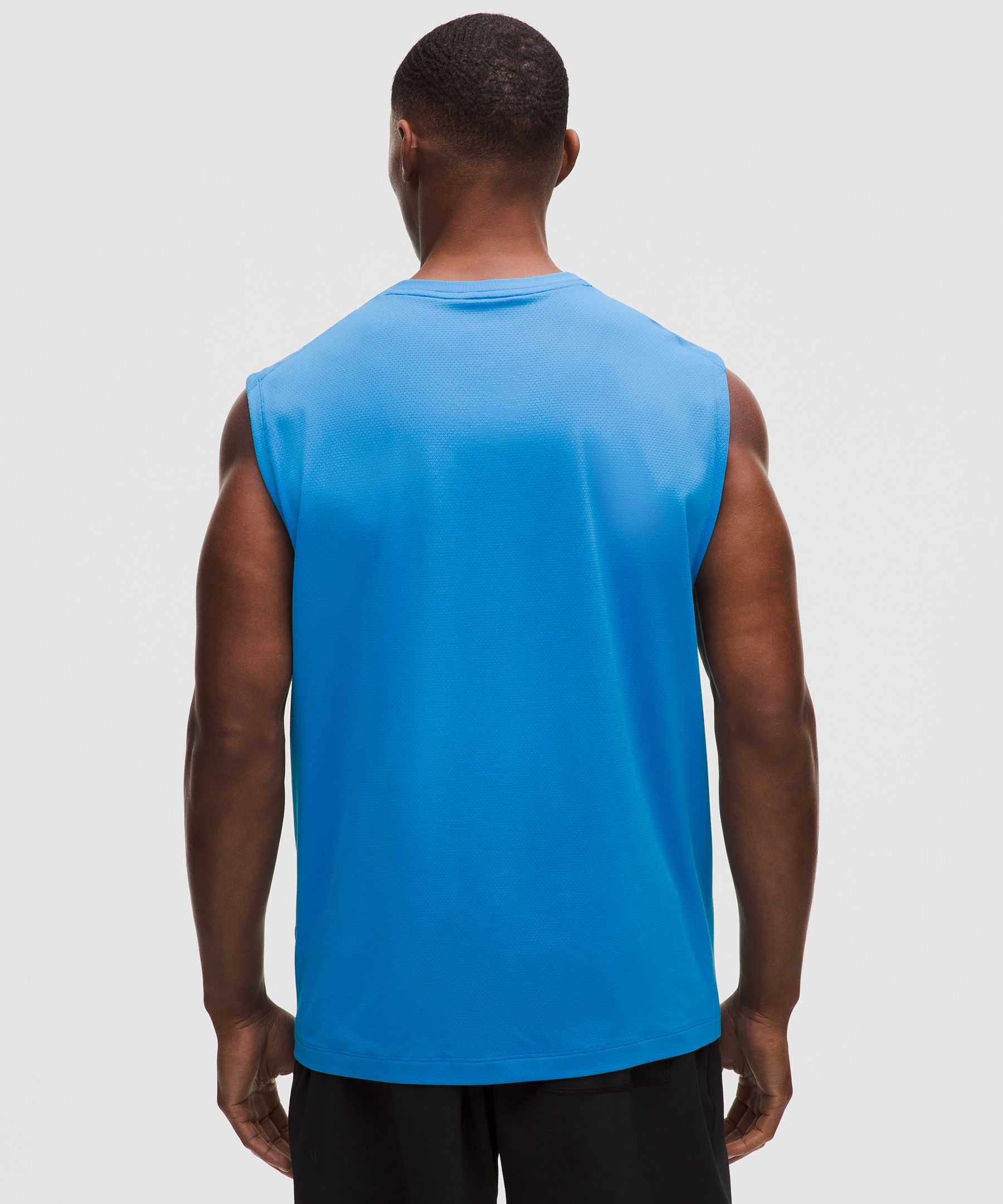 Mesh Soft Jersey Sleeveless Tank Top