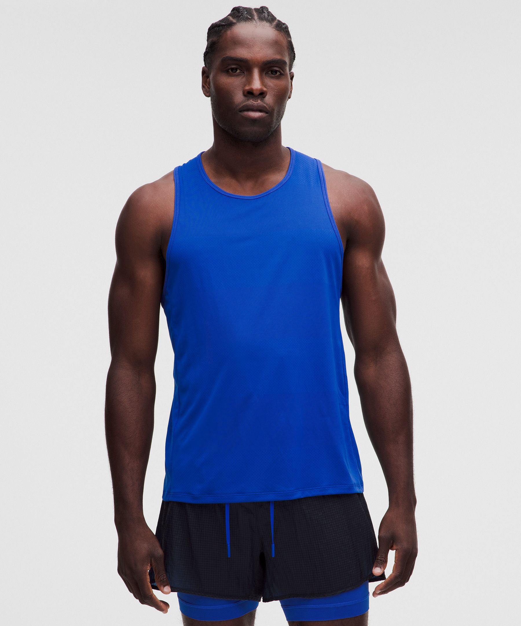 Fast and Free Tank *Perforated Stripe