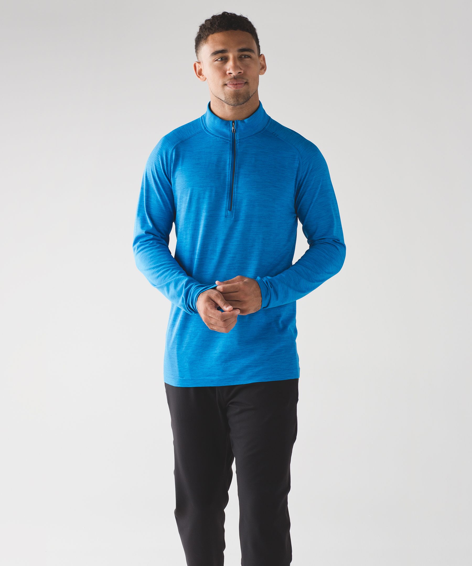 Metal Vent Tech 1/2 Zip Men's Long Sleeve Tops lululemon athletica