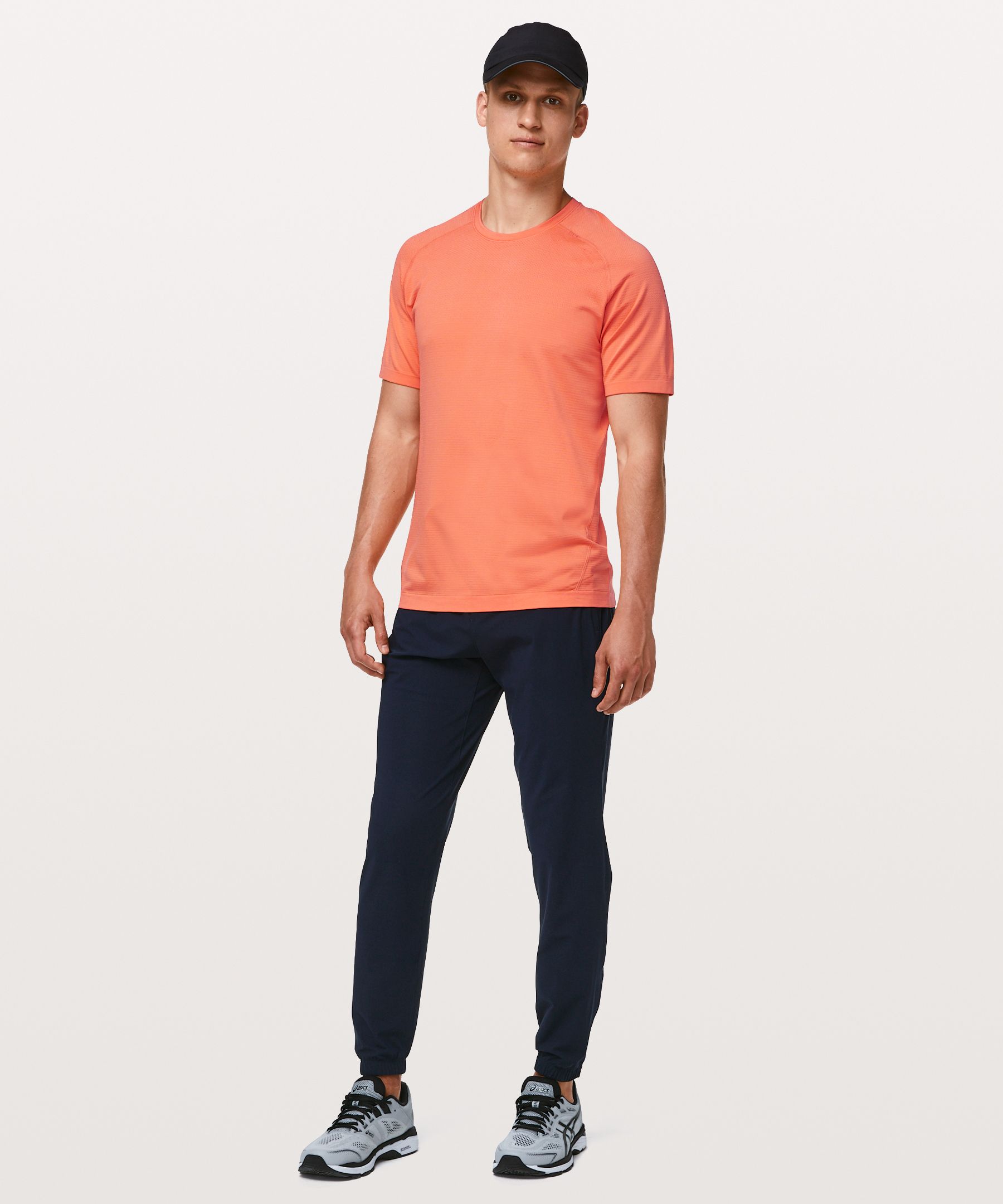 Carotene/Orange Frappe Metal Vent Tech Short Sleeve