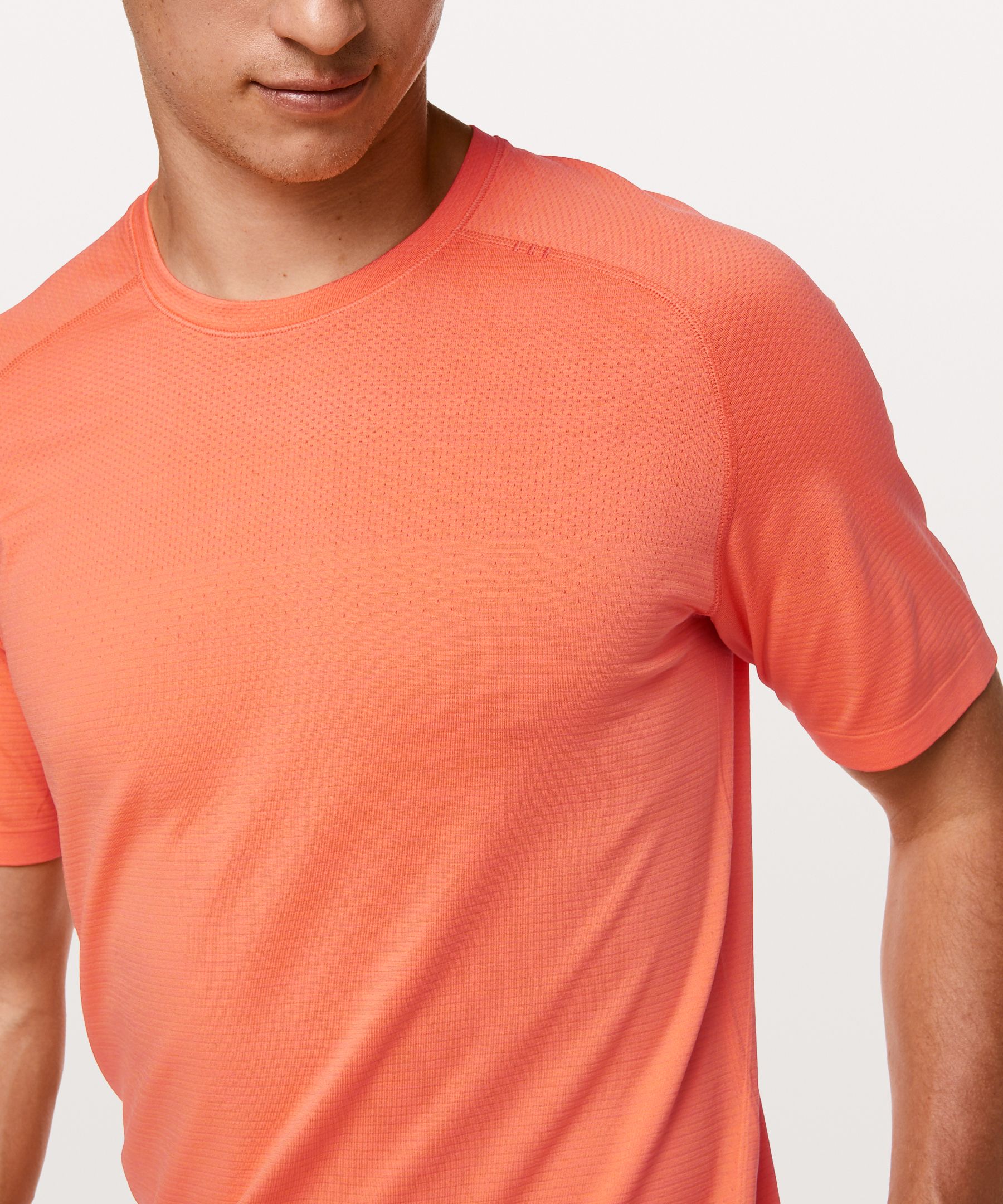 Carotene/Orange Frappe Metal Vent Tech Short Sleeve