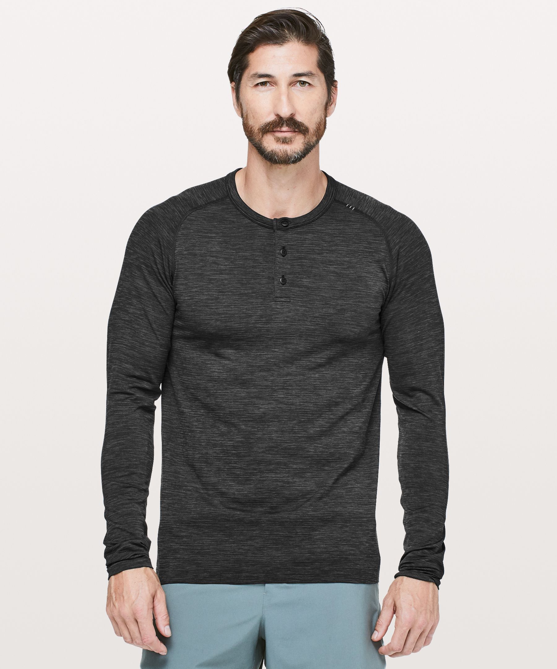 lululemon mens henley long sleeve