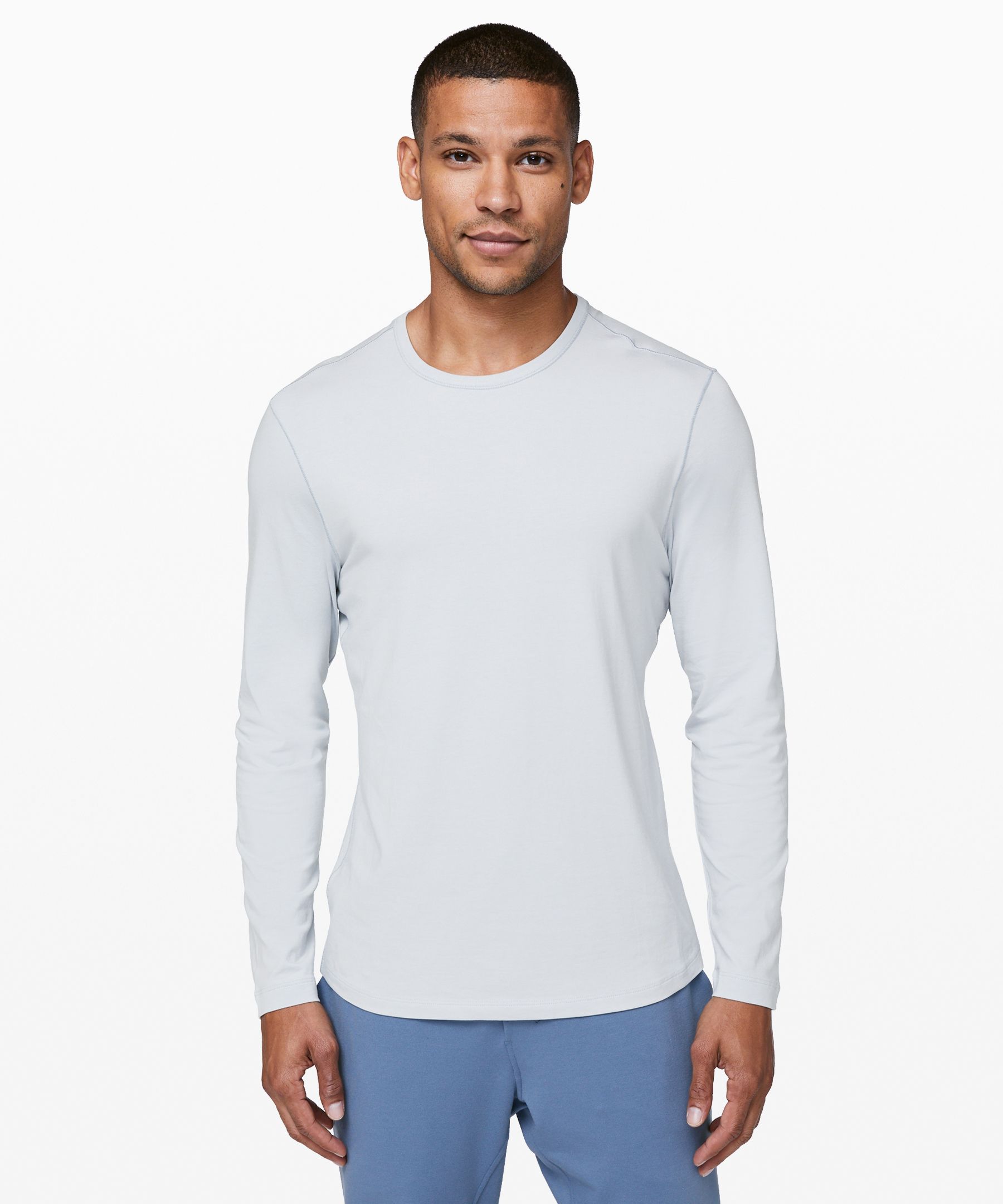 Lululemon 5 Year Basic Long Sleeve In Dawn Blue