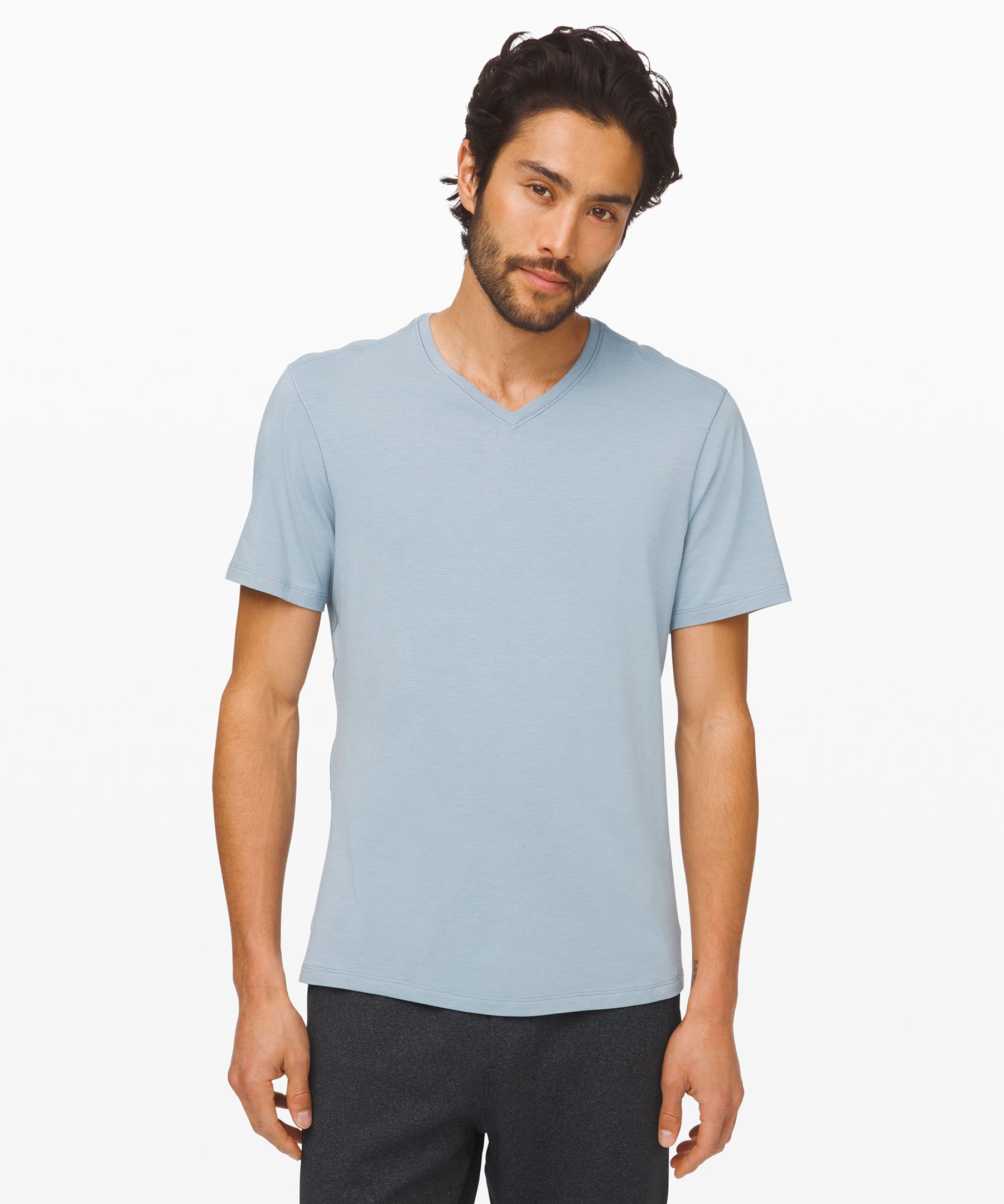 Lululemon 5 Year Basic V In Chambray