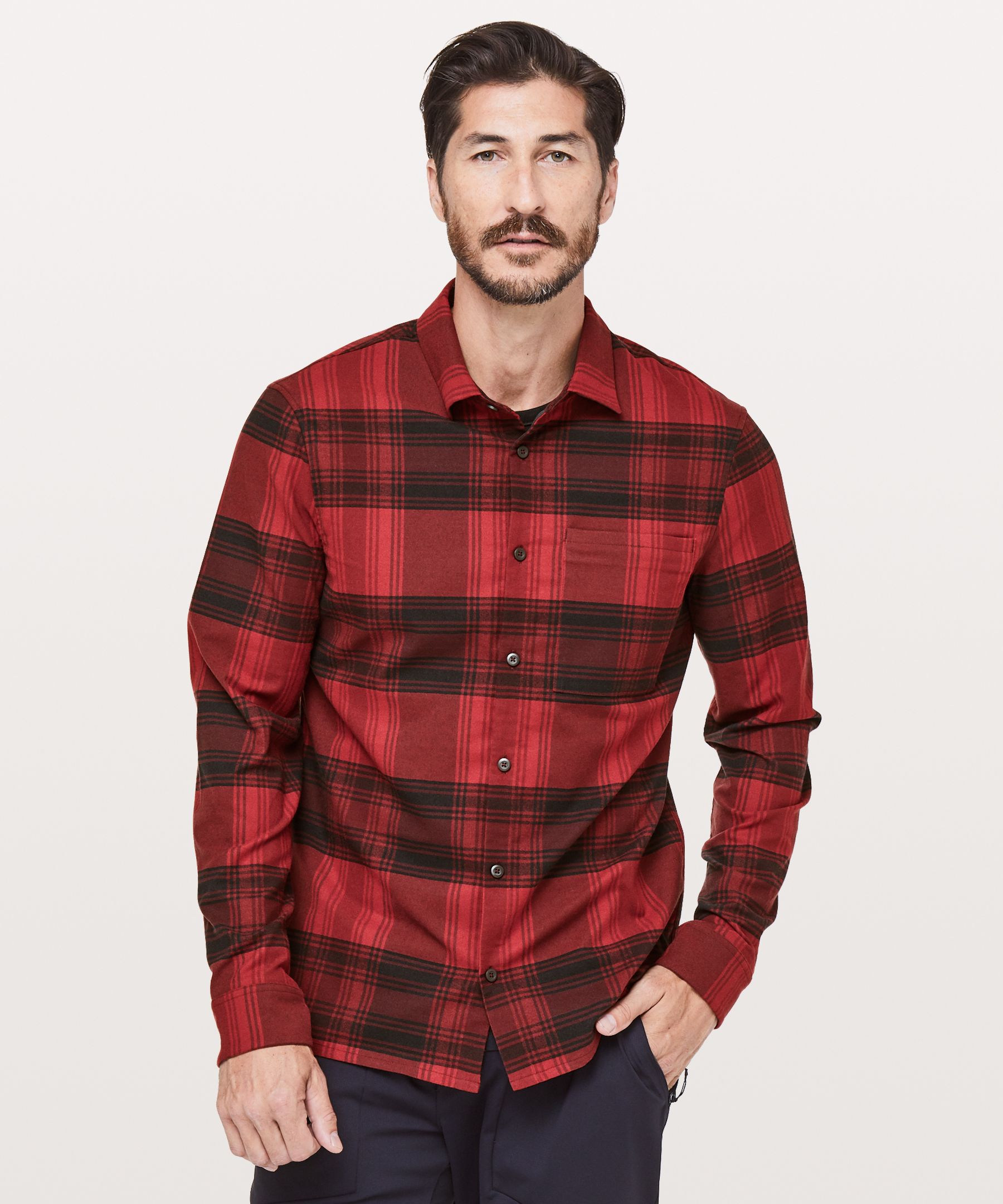 lululemon masons peak flannel