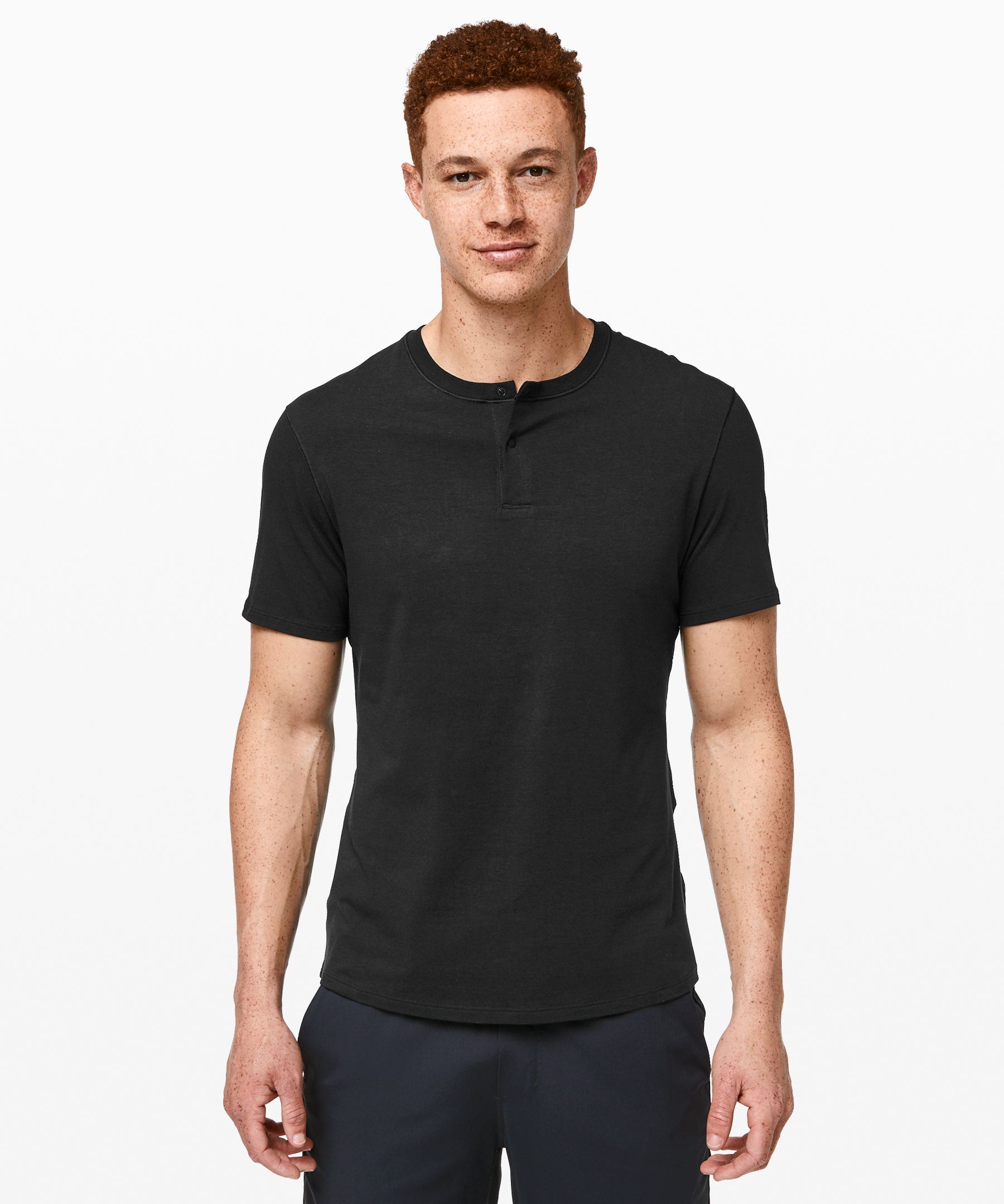 lululemon men's long sleeve henley