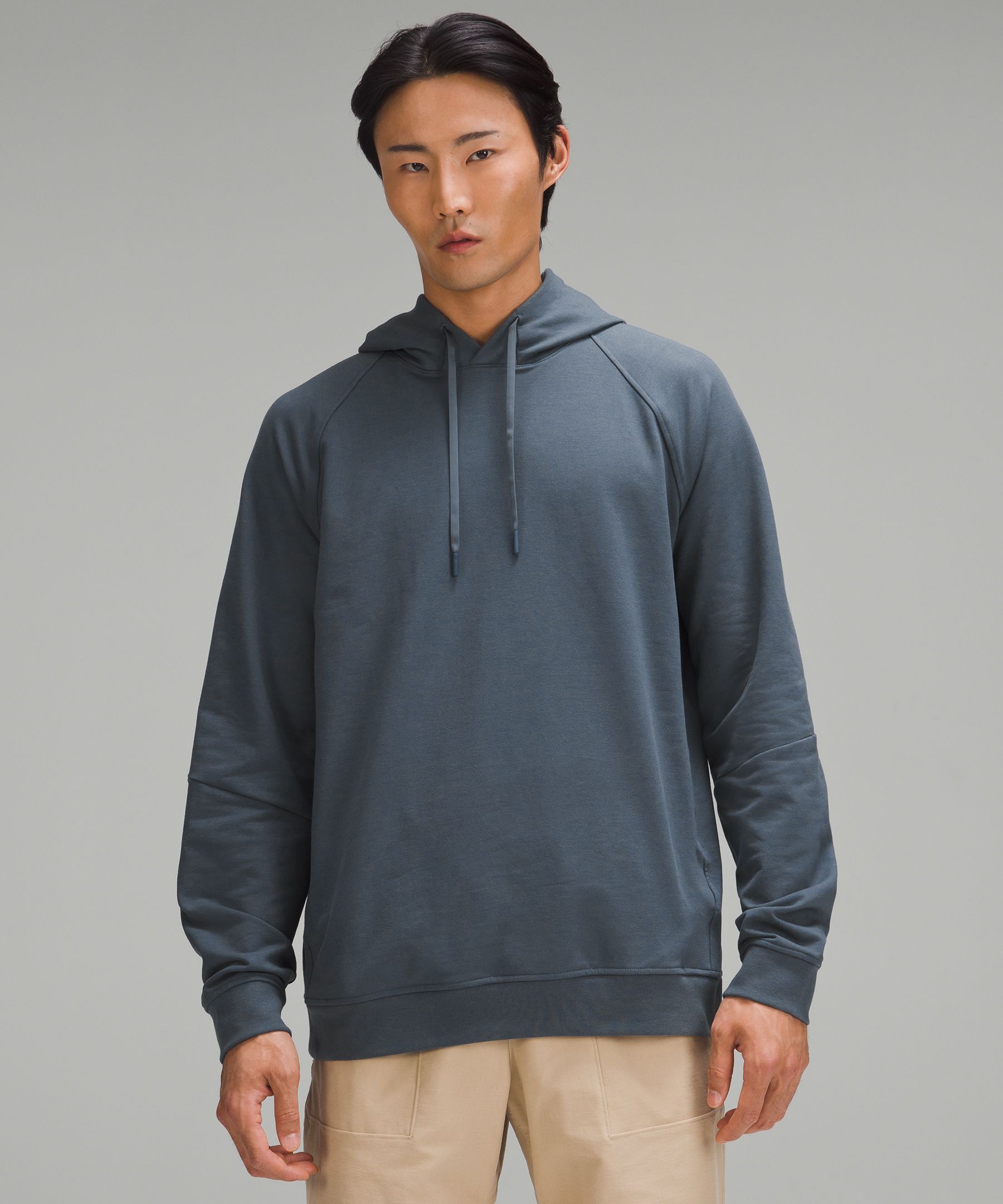 Lululemon City Sweat Pullover Hoodie French Terry - Tofino Sand - lulu  fanatics