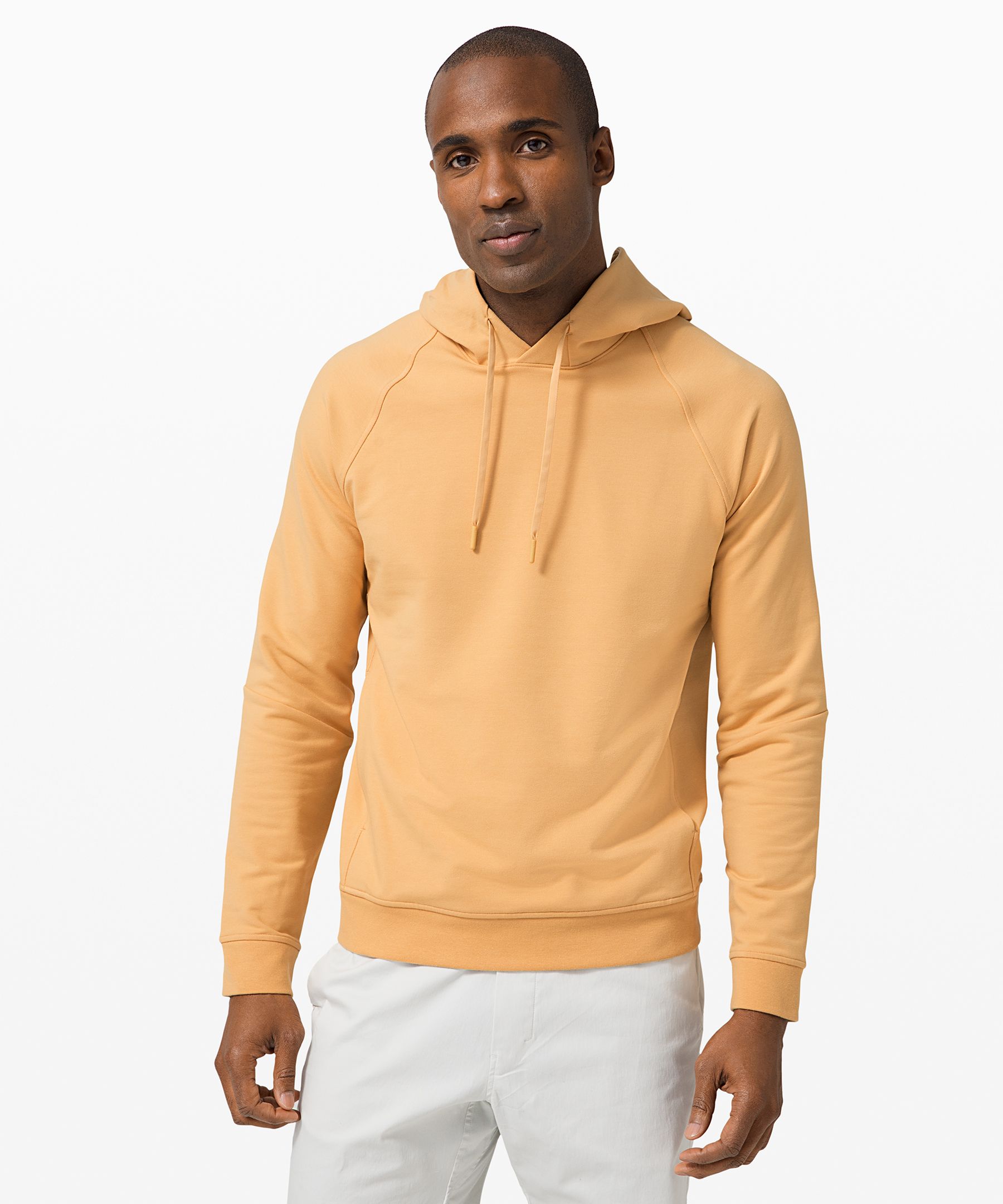 Lululemon City Sweat Pullover Hoodie French Terry In Beeswax