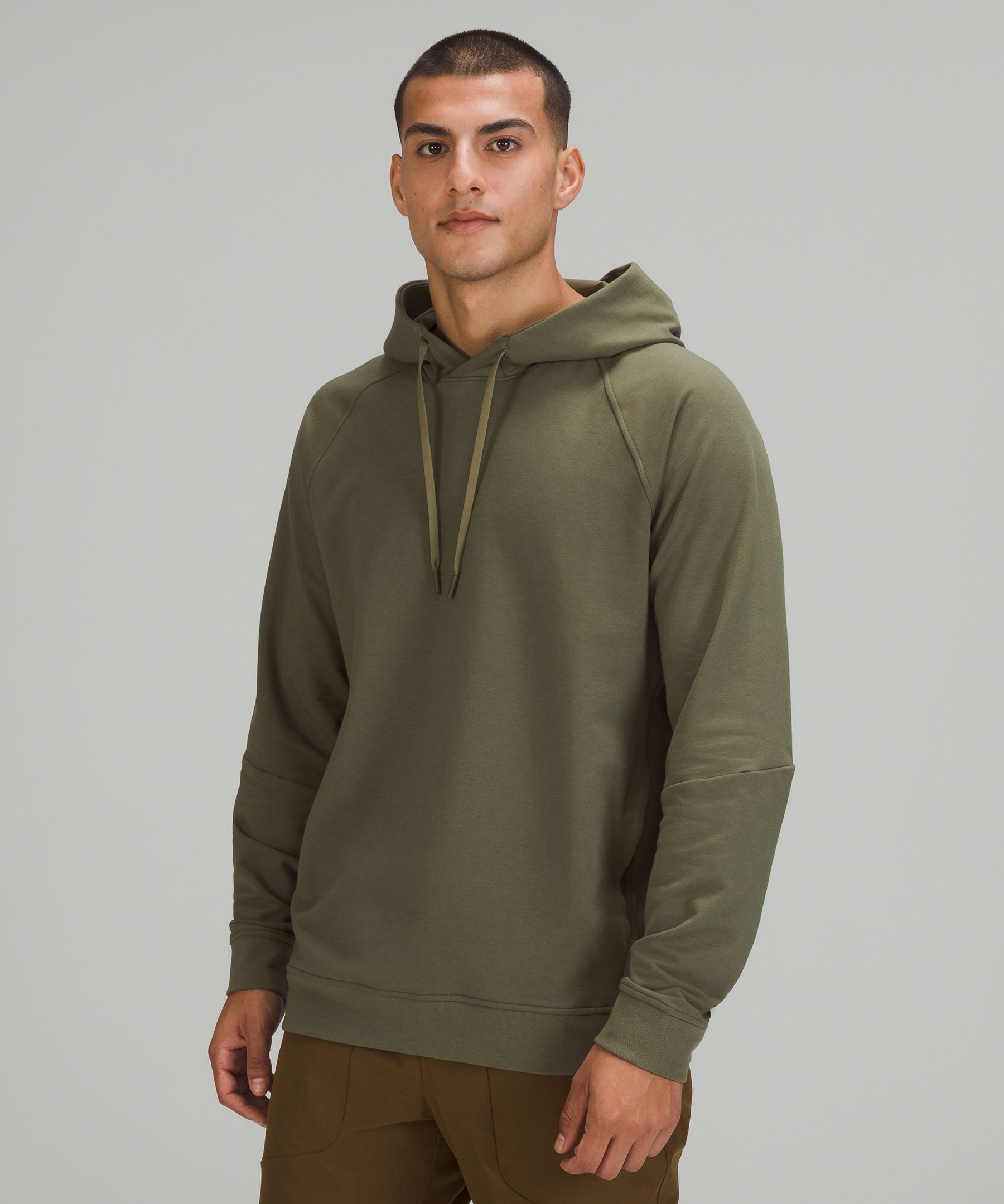 Lululemon City Sweat Pullover Hoodie In Medium Olive ModeSens