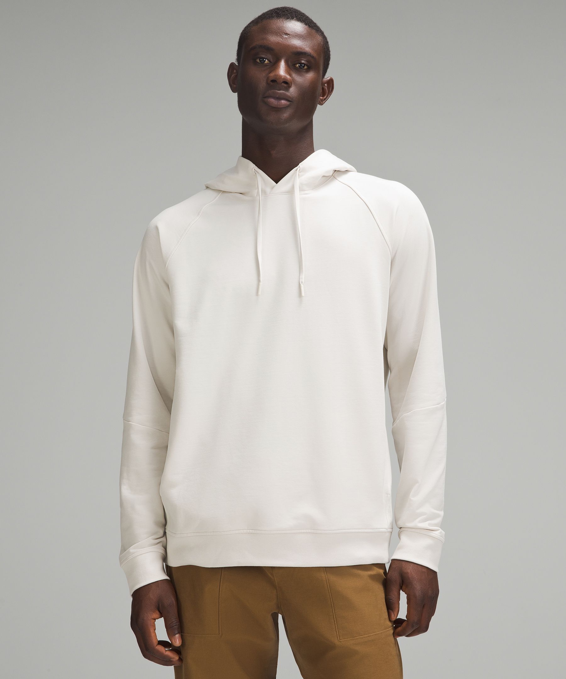 City Sweat Pullover Hoodie In White Opal