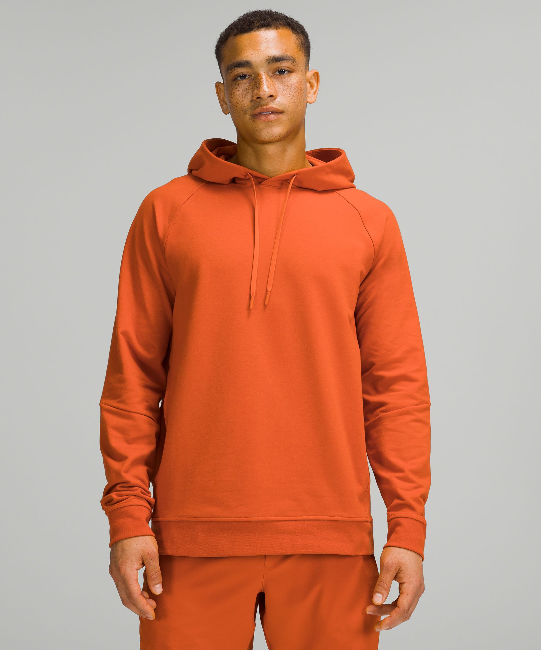 Lululemon City Sweat Pullover Hoodie In Orange