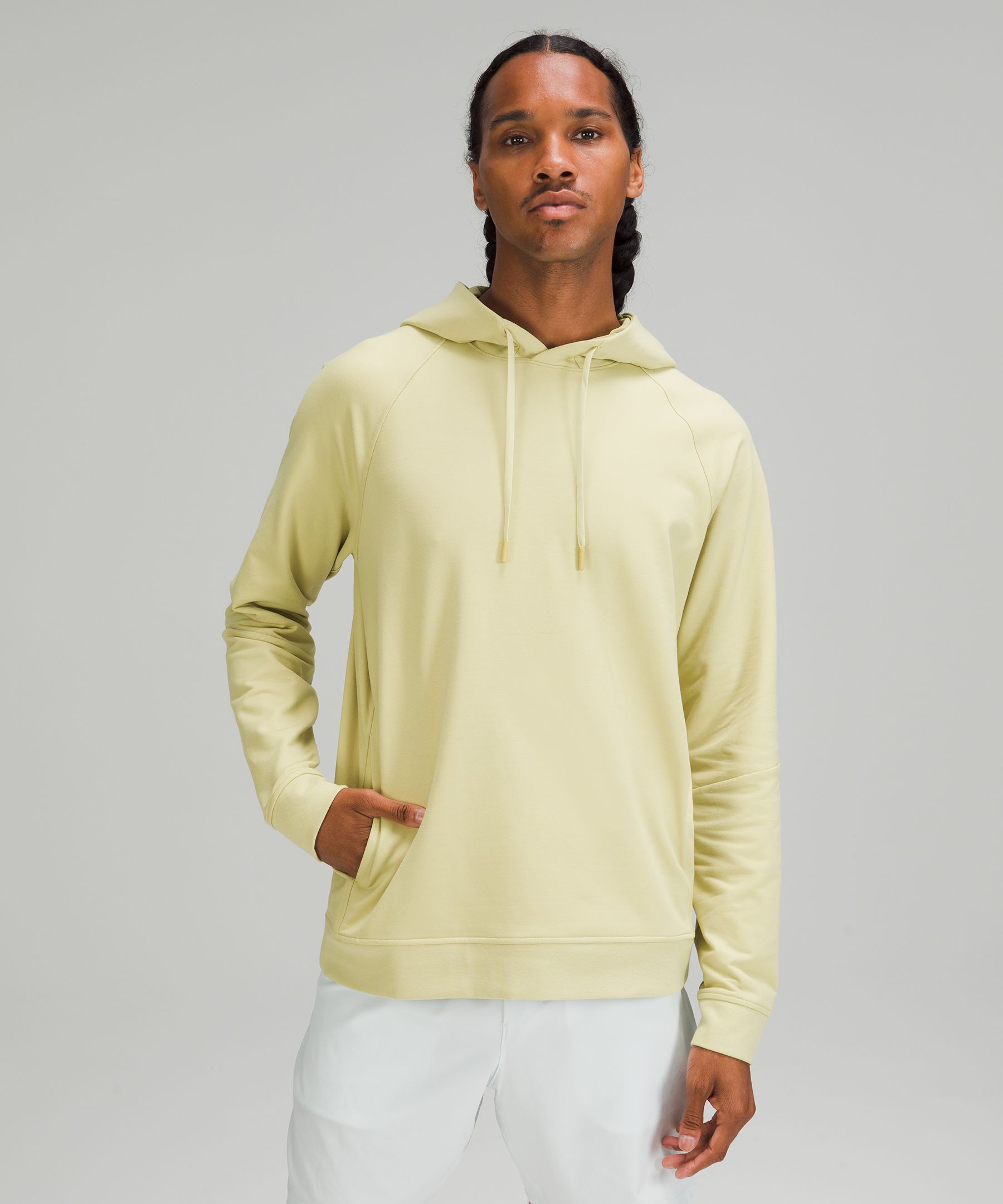 Lululemon City Sweat Pullover Hoodie French Terry In Green
