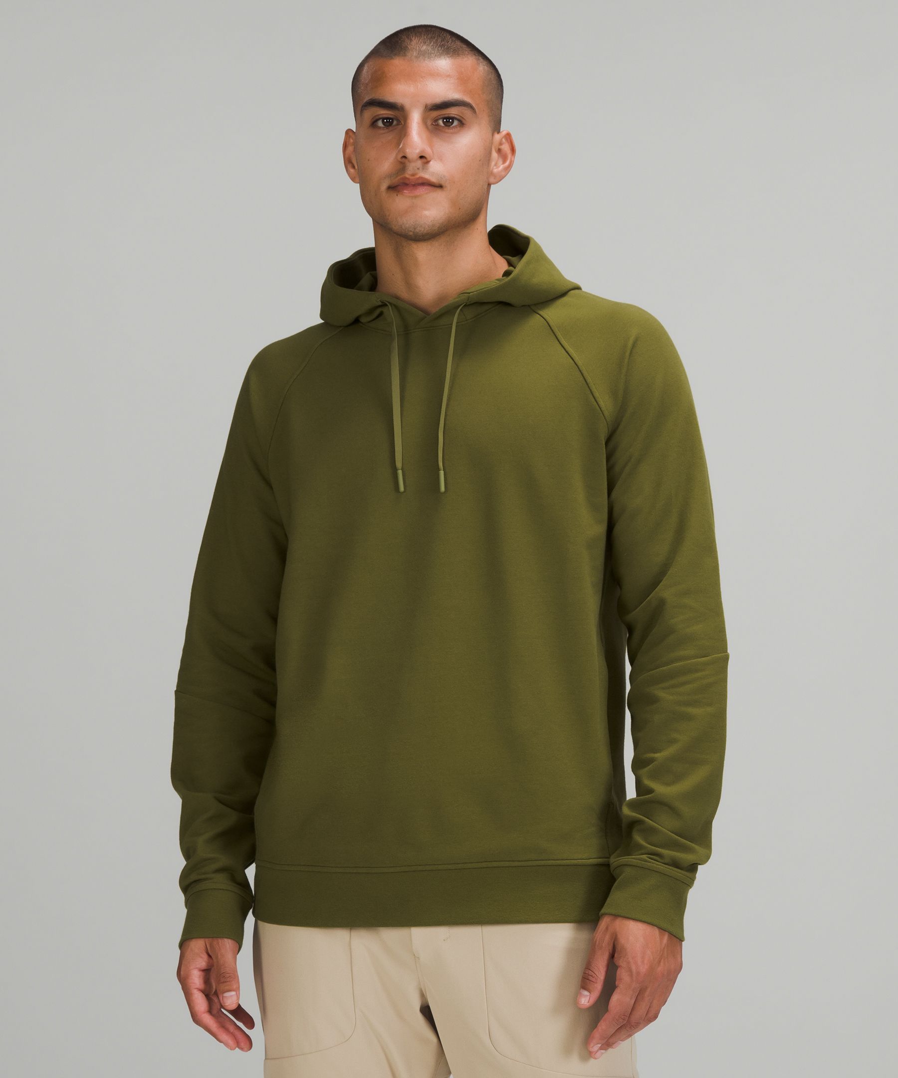 Lululemon City Sweat Pullover Hoodie In Juniper Green