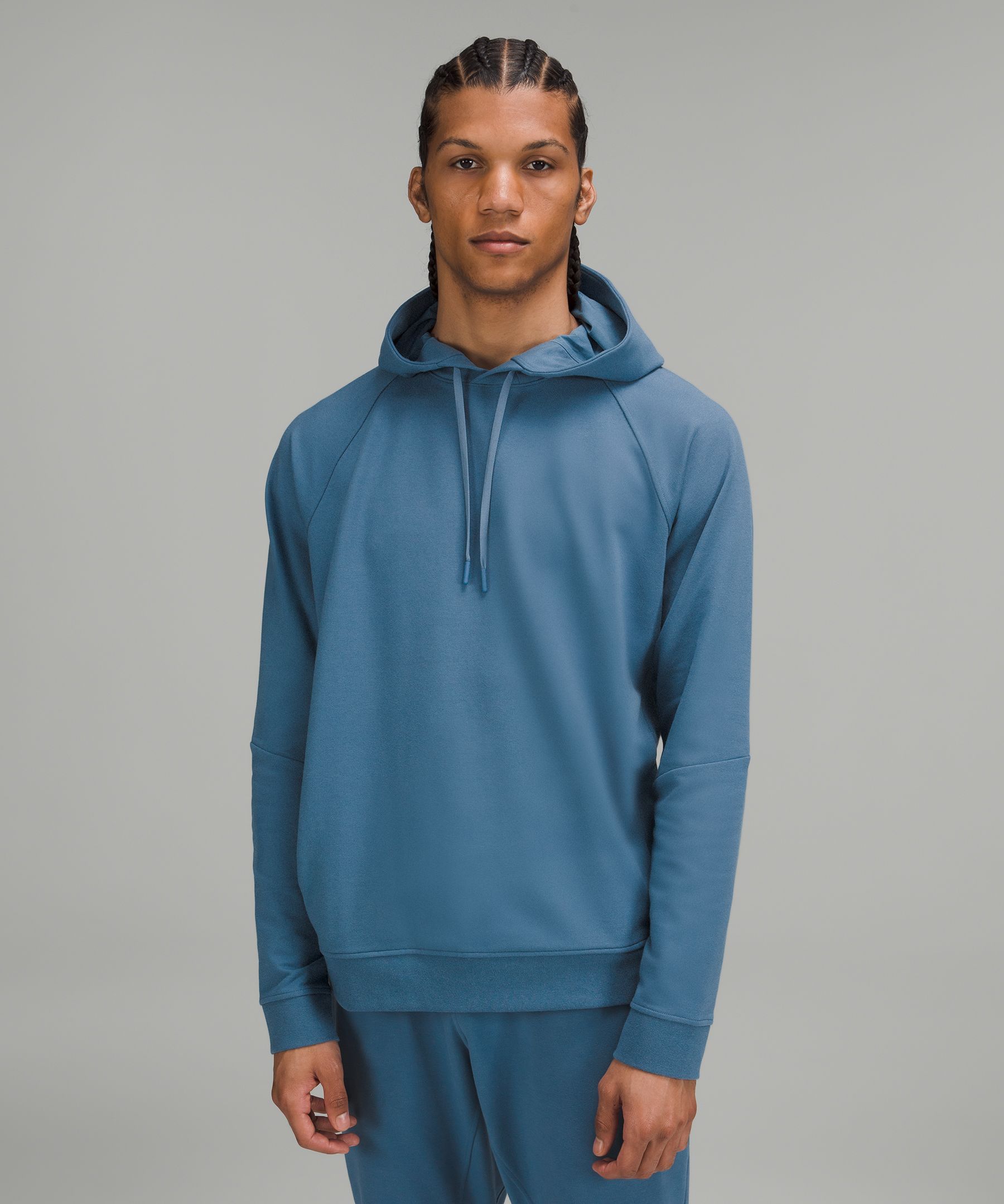 Lululemon City Sweat Pullover Hoodie In Soft Denim | ModeSens