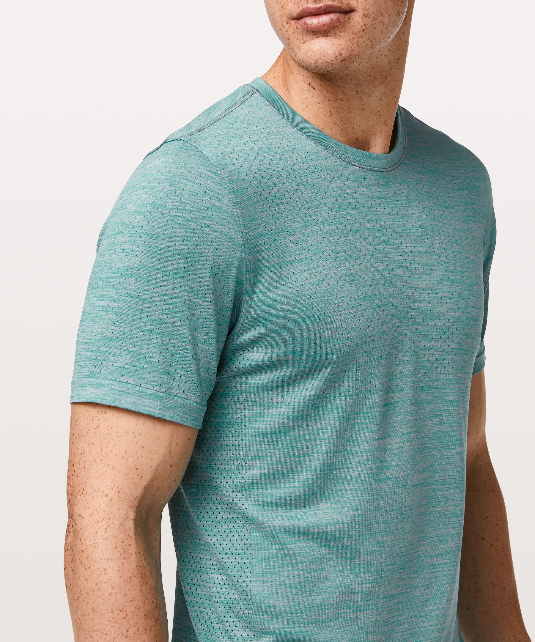 Amazonite/Light Cast Metal Vent Tech Surge Short Sleeve